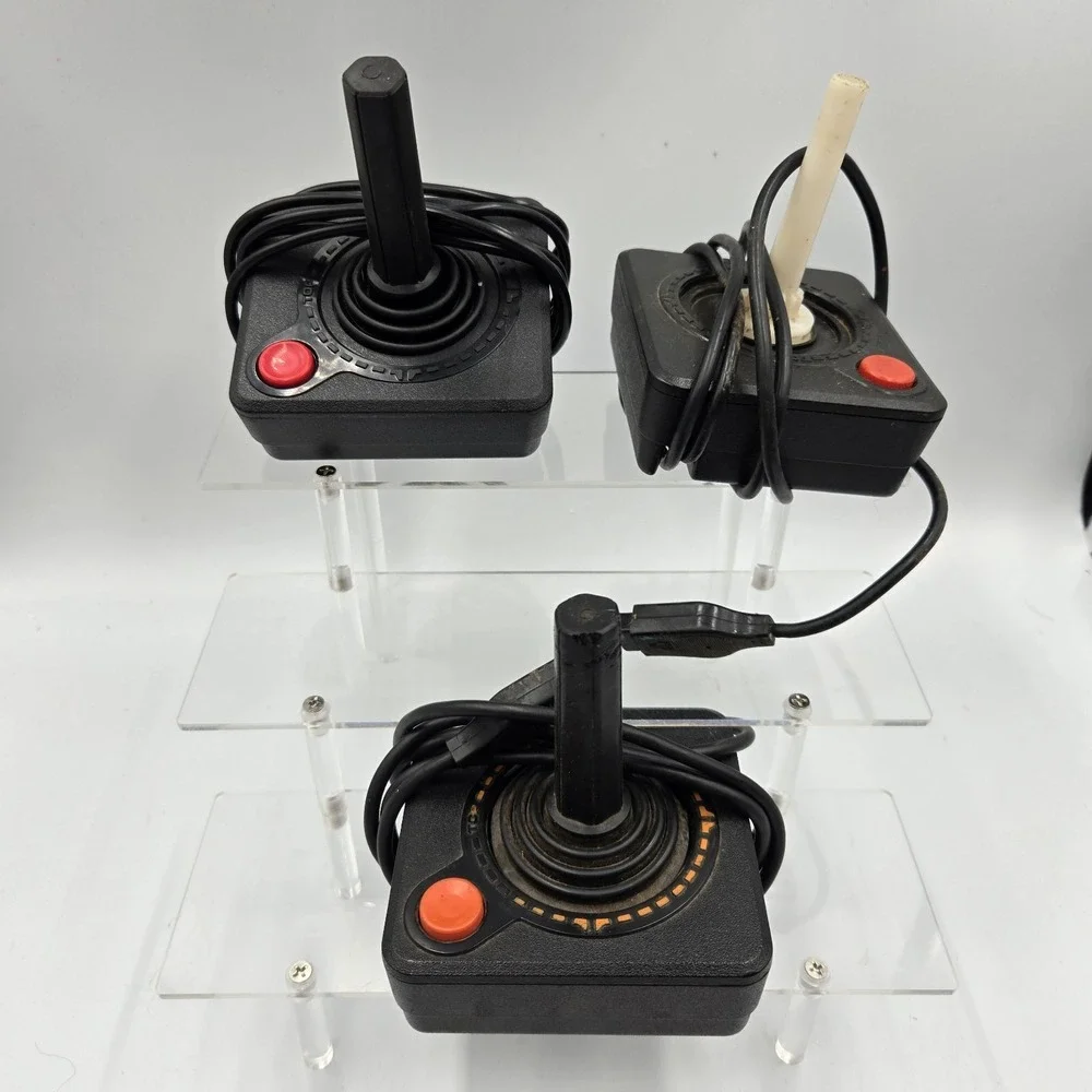 Original CX-10 Atari 2600 Joystick Controller Lot Of 3 Not Tested Good Condition